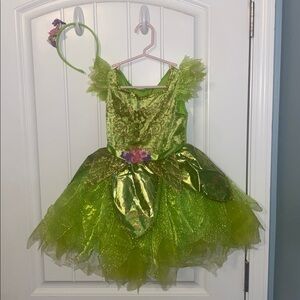 Green Fairy Costume with Headband